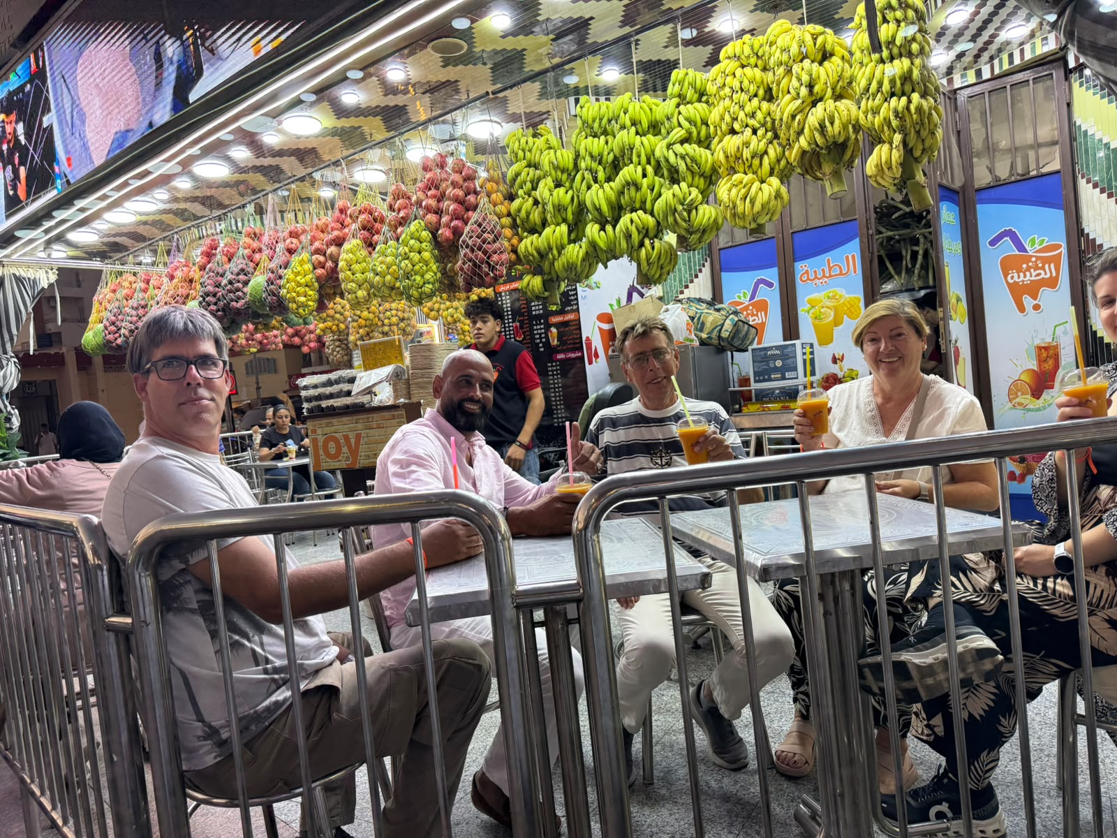 Guests enjoying a local market in Hurghada